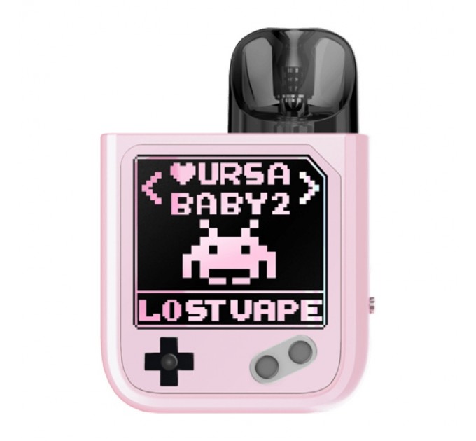 Под-система Lost Vape Ursa Baby 2 Pod 900mAh 2.5ml Original Kit (Joy Pink x Pixel Role) (15804)