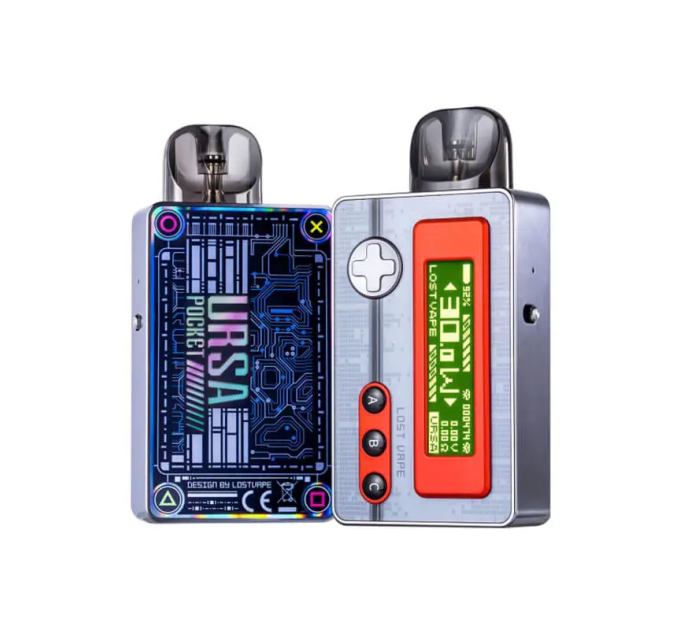 Под-система Lost Vape Ursa Pocket 30W Pod 1200mAh 2.5ml Оригінальний набір (Hellsing Grey) (16763)