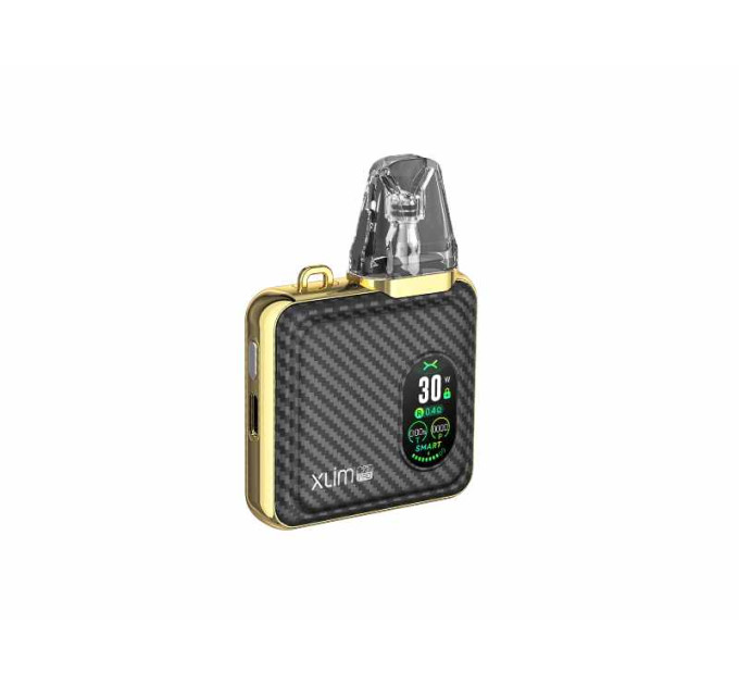 Под-система OXVA Xlim SQ Pro Pod 30W Pod 1200mAh 2ml Оригінальний комплект (Золотий вуглець) (16456)