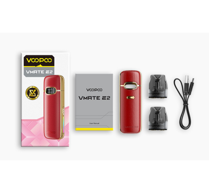 Под-система POD System VOOPOO Vmate E2 Pod 1500mAh 3ml Original Kit (Walnut Brown) (17742)
