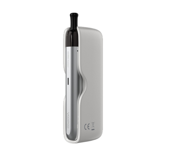 Под-система VOOPOO Doric Galaxy Pen Pod with PCC Box 500mAh+1800mAh 2ml Original Kit (Silver & White) (16785)