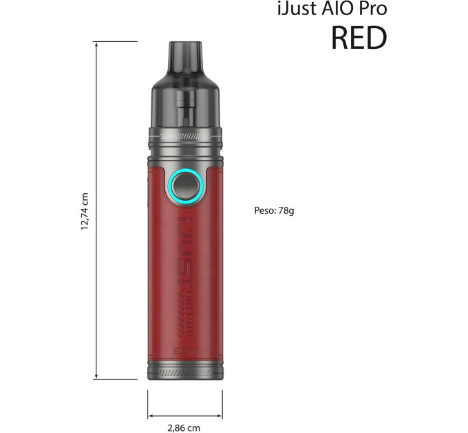 Под-система электронная сигарета Eleaf iJust Aio Pro Pod 3000mAh 2ml Original Kit (Red) (15776)