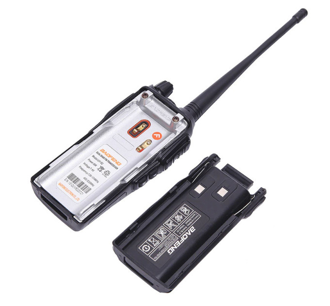 Портативная тактическая рация Baofeng UV-82 8W двухдиапазонная с гарнитурой VHF/UHF (19177)