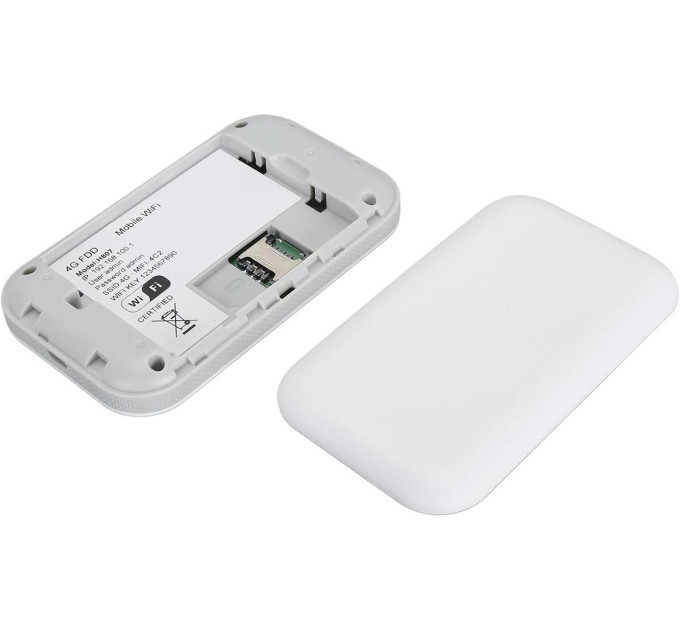 Портативный 4G/5G LTE роутер Pix-Link Mobile Router PH319-E карманный Wi-Fi модем с LED дисплеем (White) (19182)