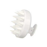 Силиконовая расческа массажер для мытья волос LVR 008 (White)