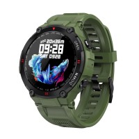 Смарт-часы LEMFO K22 Original силиконовый ремешок (Black Green)