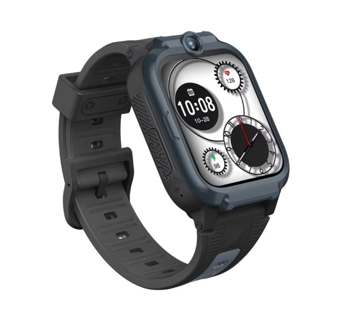 Смарт-часы детские Wonlex CT28 часы-телефон с видеозвонком GPS WI-FI и SIM-картой Original (Black) (19896)