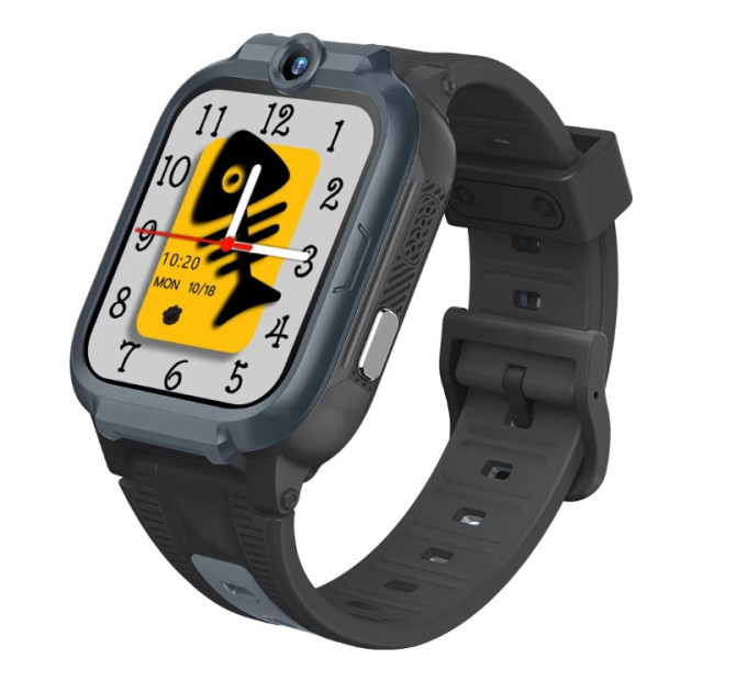Смарт-часы детские Wonlex CT28 часы-телефон с видеозвонком GPS WI-FI и SIM-картой Original (Black) (19896)