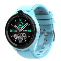 Смарт-часы детские с видеозвонком Wonlex KT26 Original WI-FI GPS SIM-карта (Blue)