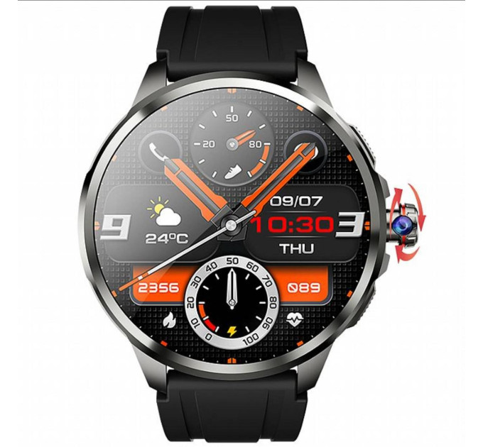 Смарт-часы смартфон Wonlex MT109 с видеозвонком WI-FI GPS SIM-карта Original (Black) (18677)