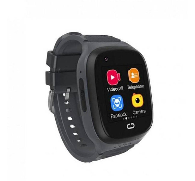 Смарт часы-телефон детские LT31E с камерой WI-FI GPS SIM-карта (Black) (18321)