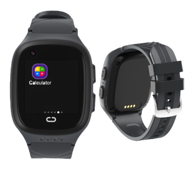Смарт часы-телефон детские LT31E с камерой WI-FI GPS SIM-карта (Black) (18321)