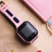 Смарт часы-телефон детские Wonlex KT24S 4G камера прослушка геозона WI-FI GPS SIM Original (Pink) (16999)