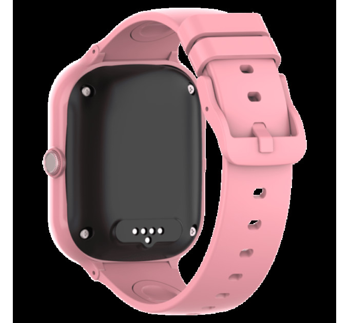 Смарт часы-телефон детские Wonlex KT31 4G с камерой WI-FI GPS SIM-картой Original (Pink) (16996)