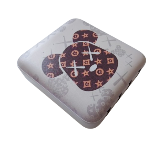 УМБ павербанк Power Bank 10000 mAh LVR 017 (Bearbrick №2) (17685)