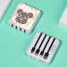 УМБ павербанк Power Bank 10000 mAh LVR 017 (Bearbrick №2) (17685)