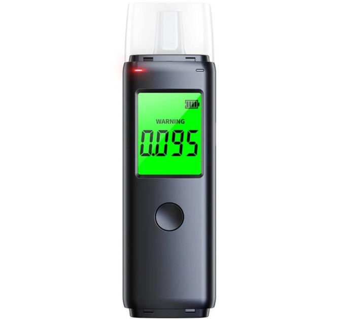 Высокоточный алкотестер с аккумулятором цифровой Bodasan MR05 (Black) (18570)