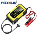Зарядное устройство автомобильное Foxsur FBC1207E 12V/7А Автоматическое импульсное с функцией восстановления (Yellow) (Red) (19428)