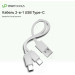 Kабель разветвитель Smartoools USB - Type-C для одновременной зарядки 2-х устройств (White) (19495)