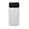 Power Bank 20000 mAh павербанк с экраном LVR 015 (White) (17553)