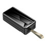 Повербанк Power Bank 60000mAh з екраном та ліхтариком (Black)