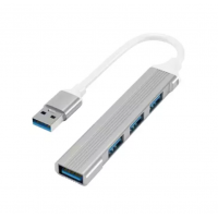 USB-хаб PIX-LINK USB 3.0 4 порта (Silver)
