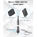 Адаптер Starlink Mini PD20V 100W Type-C to DC переходник для питания Старлинк Мини (Gray) (19883)