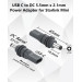 Адаптер Starlink Mini PD20V 100W Type-C to DC переходник для питания Старлинк Мини (Gray) (19883)