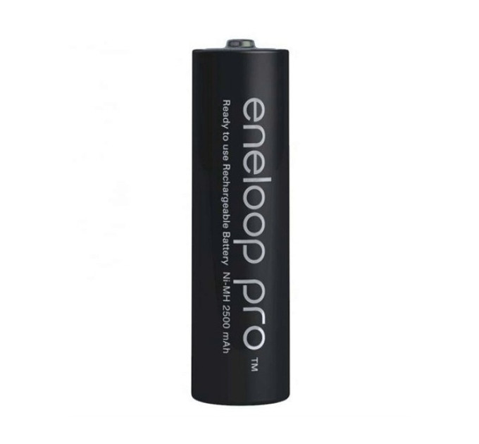Аккумулятор AA Panasonic Eneloop Pro 2500 mAh батарейка пальчиковая аккумуляторная (Black) (18851)