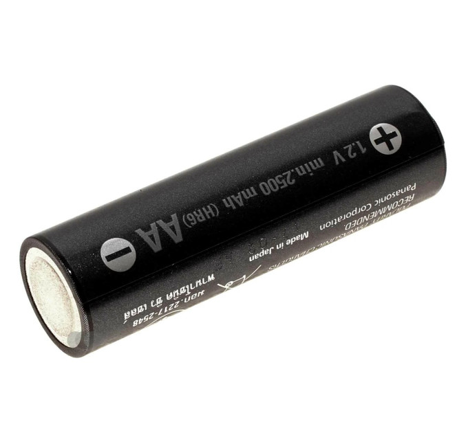 Аккумулятор AA Panasonic Eneloop Pro 2500 mAh батарейка пальчиковая аккумуляторная (Black) (18851)