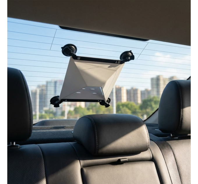 Автомобильное крепление на присосках для Starlink Mini RZ-0031 держатель в авто (Black) (19401)