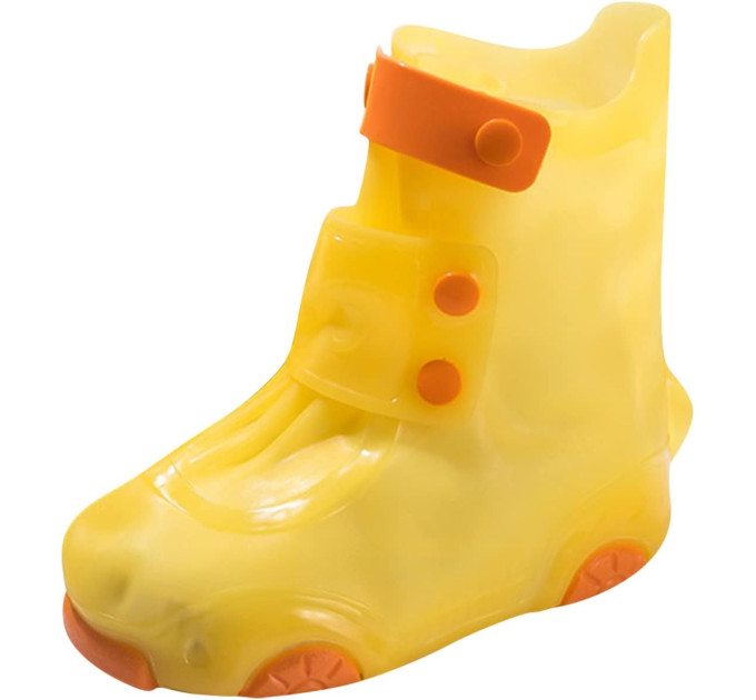 Бахилы детские на обувь ПВХ H003 2XL 34-35 (Yellow) (17579)