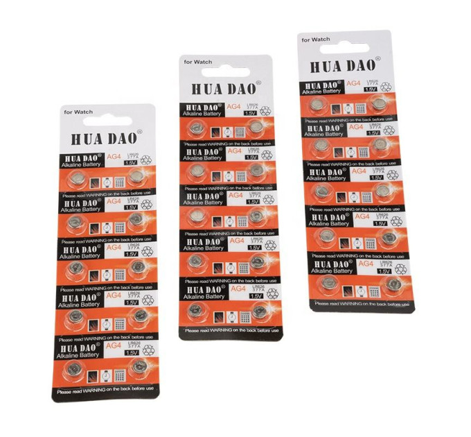 Батарейка дисковая HUA DAO LR626 () (18604)
