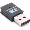 Безпровідний мережевий адаптер PIX-LINK Wi-Fi USB LV-UW03 (Чорний) (16669)
