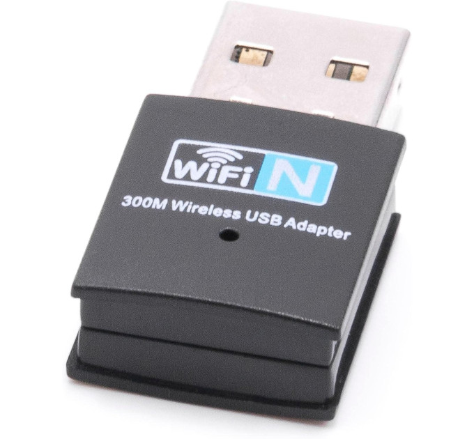 Безпровідний мережевий адаптер PIX-LINK Wi-Fi USB LV-UW03 (Чорний) (16669)