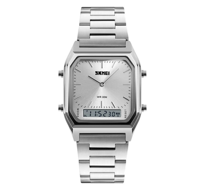 Часы наручные Skmei 1220 Original (Silver, 1220SI) (15910)