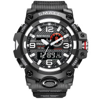 Часы наручные Smael 8035 Original с двойным дисплеем (Black)