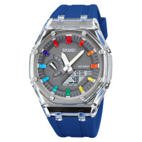 Часы наручные мужские Skmei 2100 (Blue, 2100BU)