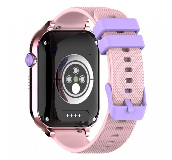 Детские смарт-часы Wonlex KT38 Original часы-телефон с видеозвонком GPS WI-FI и SIM-картой (Pink) (19135)