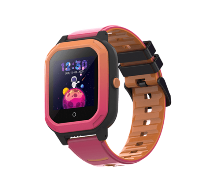 Детские умные смарт-часы Wonlex KT20  с камерой WI-FI GPS SIM-карта видеозвонок Original (Pink) (17766)