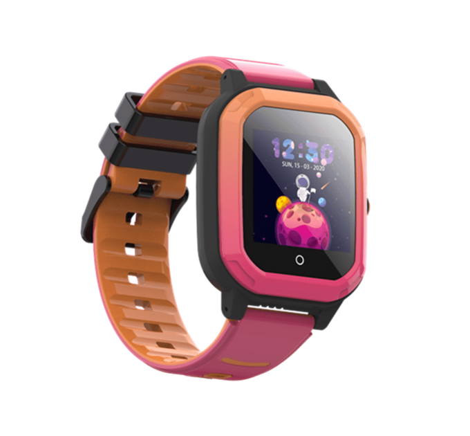 Детские умные смарт-часы Wonlex KT20  с камерой WI-FI GPS SIM-карта видеозвонок Original (Pink) (17766)