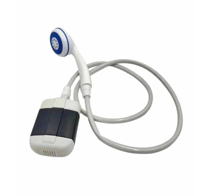 Портативний душ з насосом на акумуляторі W29 (White) (16311)