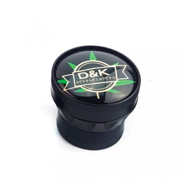 Гриндер для измельчения табака D&K CANNABIS DK-5831-D4 (Black 5) (15719)