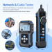 Кабельный тестер Noyafa NF-8209 pro Сетевой тестер кабеля, трассоискатель, PoE тестер, измерение длины кабеля (19405)