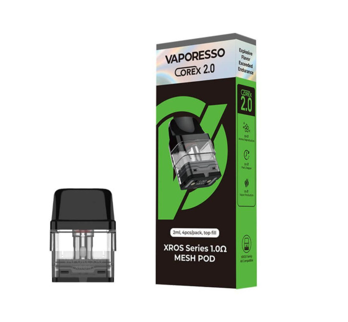 Картридж Vaporesso XROS Corex 2.0 2ml Original Coil (Mesh - 1.0 Ом) (16835)