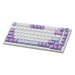 Клавиатура механическая AJAZZ AK820 Sea Salt Switch / с подсветкой RGB / Раскладка 75% ( (Blue White Purple) (19571)