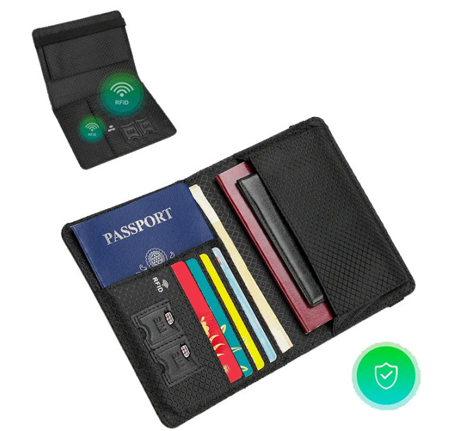 Кошелек мужской тревел-кейс Tigernu T-S8005 (Black) (17068)