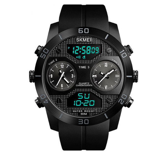 Мужские наручные часы Skmei 1355 Original (Black, 1355BK) (17127)