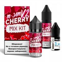 Набор для самозамеса солевой Flavorlab M-Jam V2 30 мл, 0-50 мг Cherry (Вишня)