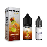 Набір для самозамісу сольового Octobar Prime 30 мл, 0-50 мг Apricot Lime (Абрикос Лайм)